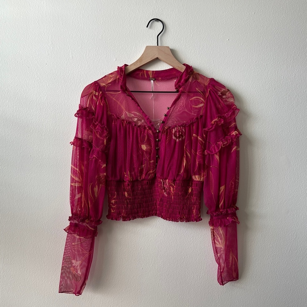 1. Free People Top (S) - Picture 2 of 6